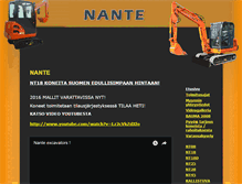 Tablet Screenshot of nante.fi